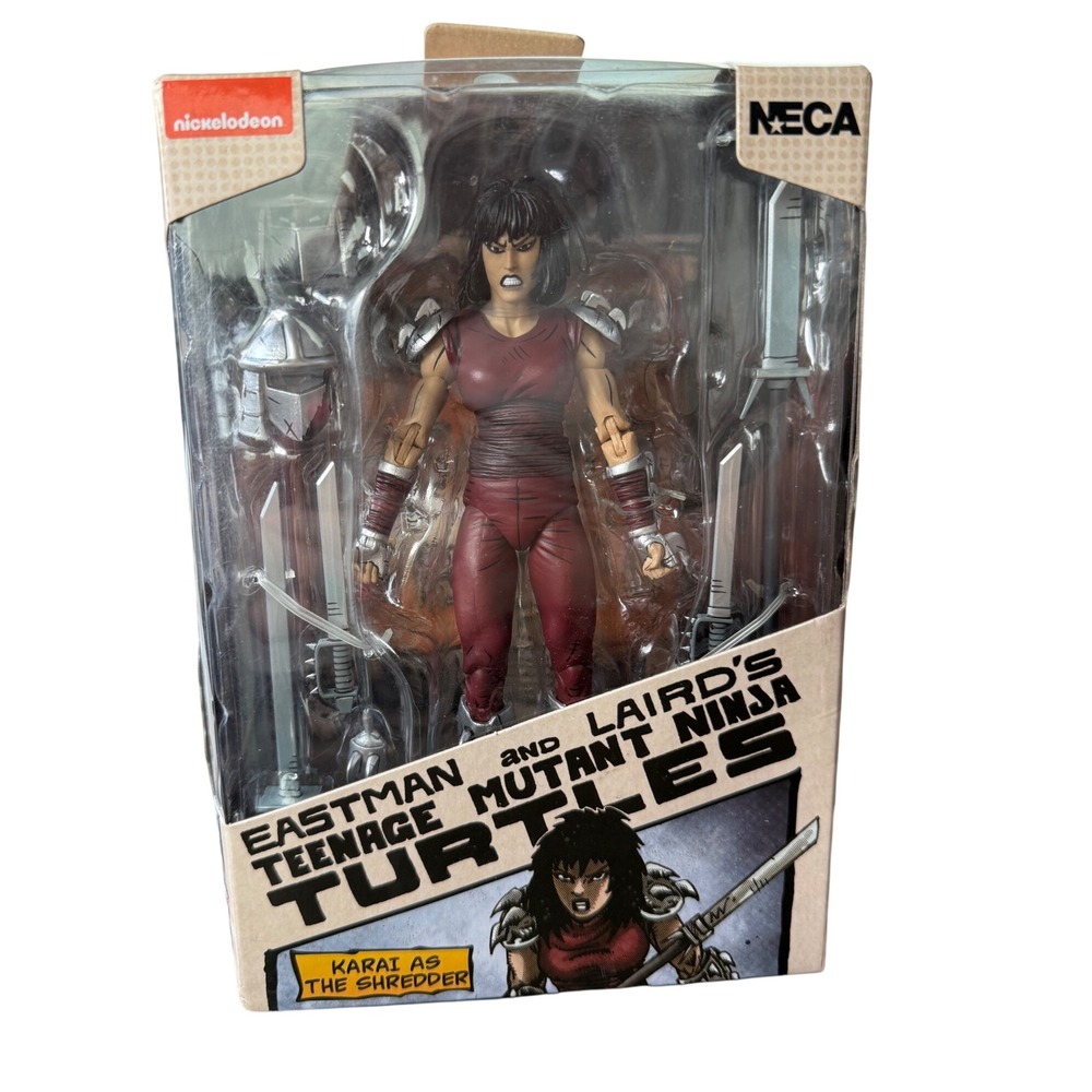 TMNT NECA Teenage Mutant Ninja Turtles - KARAI AS THE SHREDDER